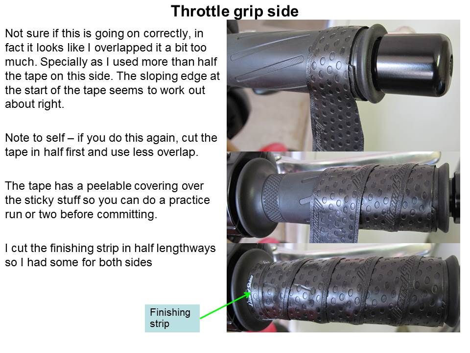 Bat Wrap Tape on Hand Grips